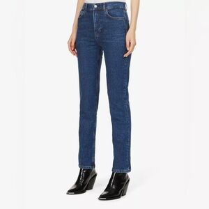 Reformation Liza ultra high rise straight jean